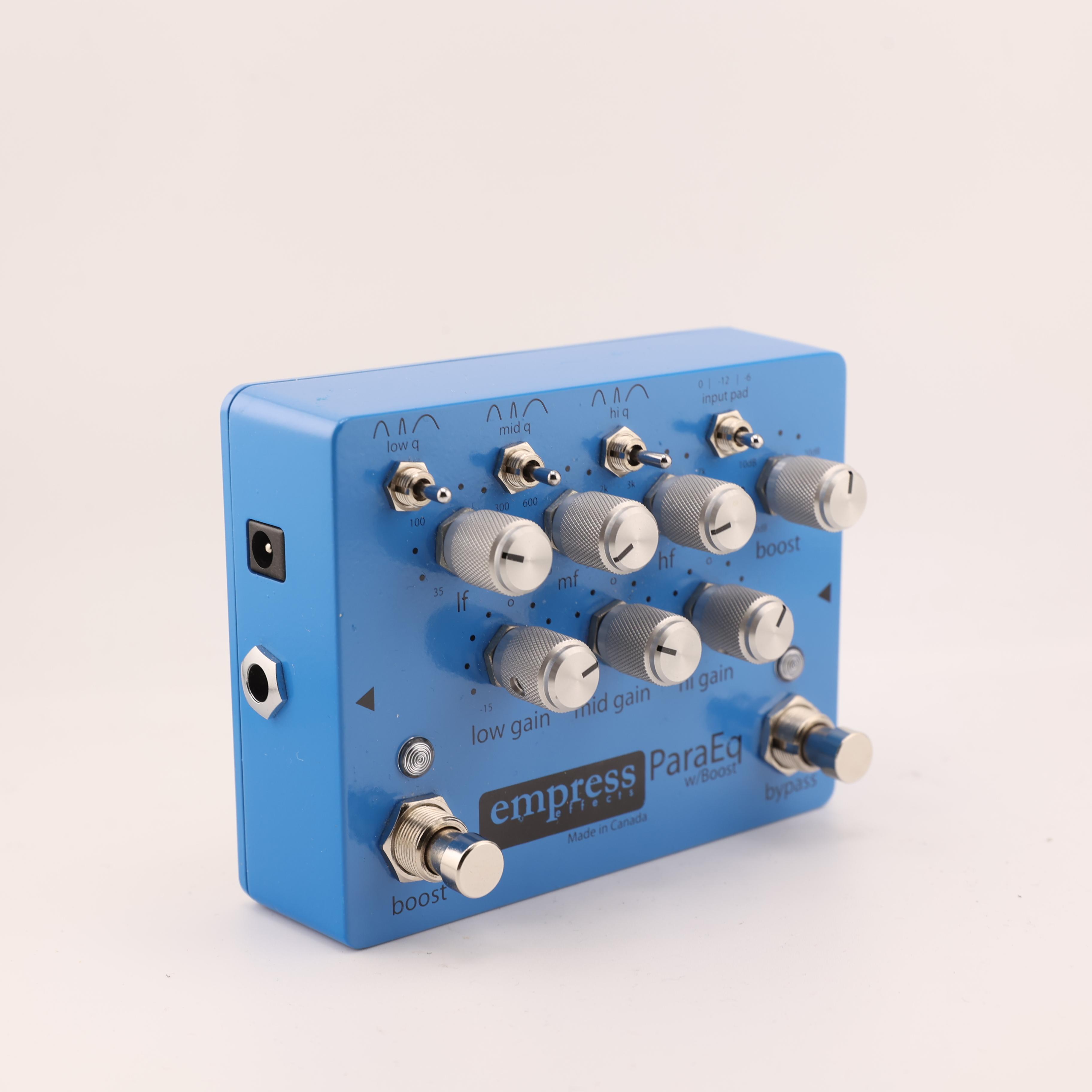 Empress Effects 「ParaEq with boost」 Empress ParaEQ Bass EQ